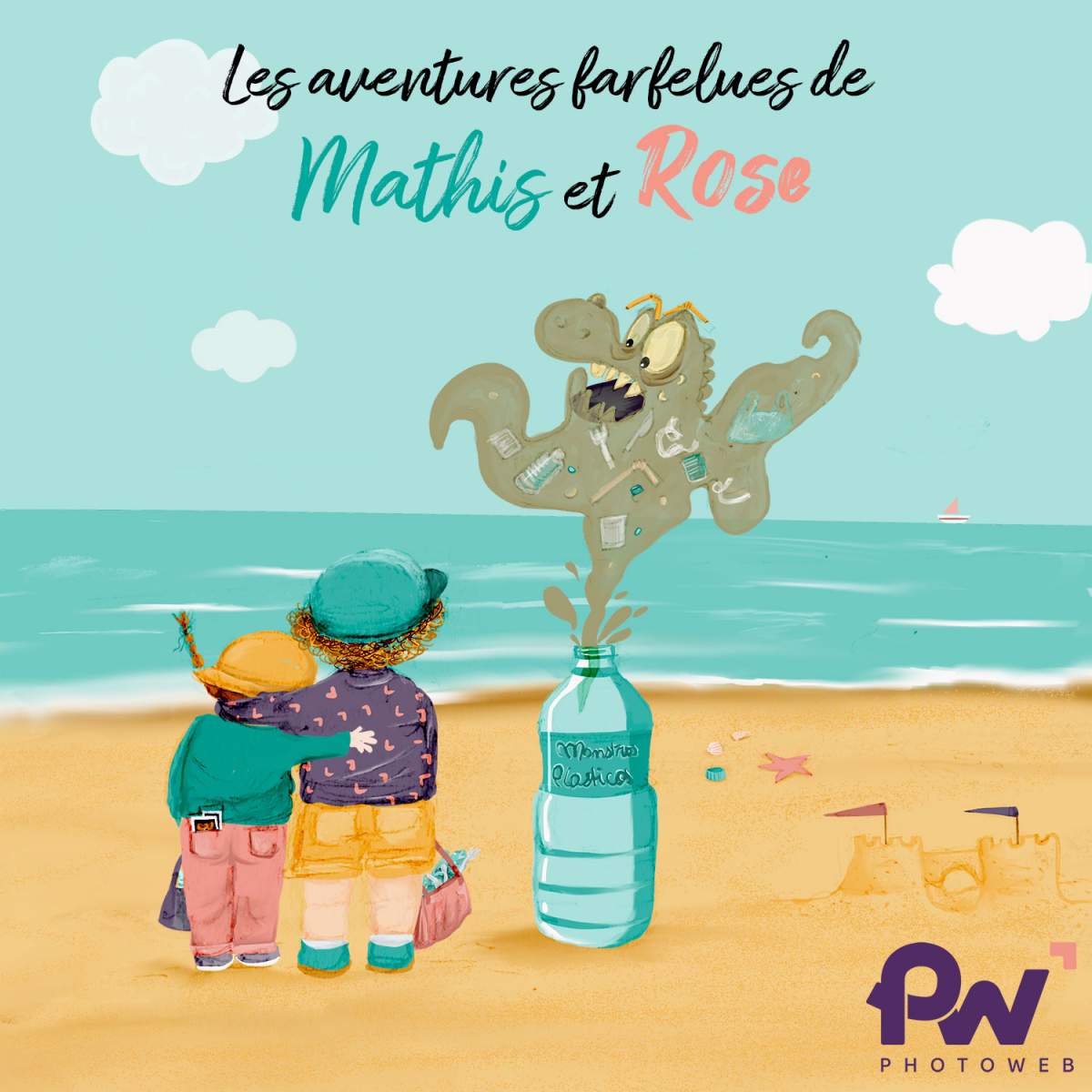 Podcast mathis et rose plage plastique monstros